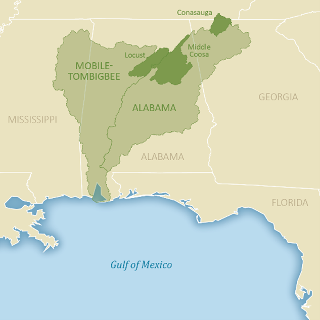 Map of Geographic Focal Area 1