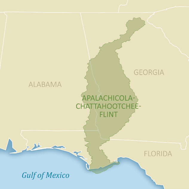 Map of Geographic Focal Area 2