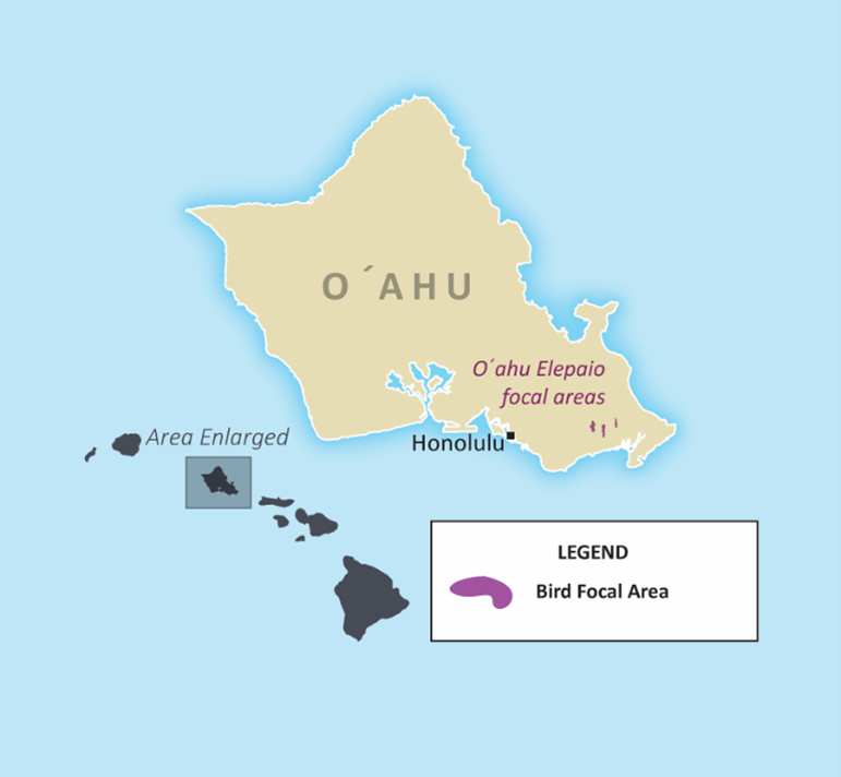 Map 4: Priority Geography for Oʻahu.