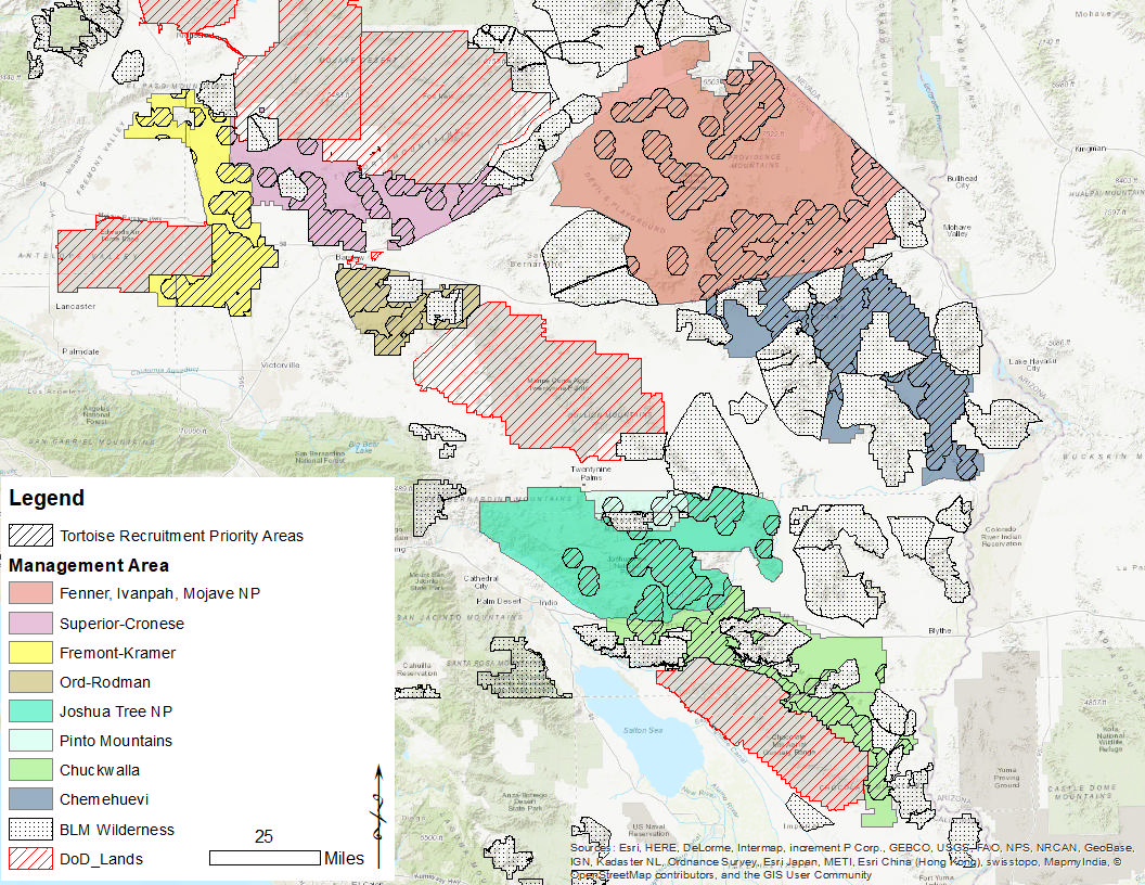 California CORA Monitoring and Management Areas