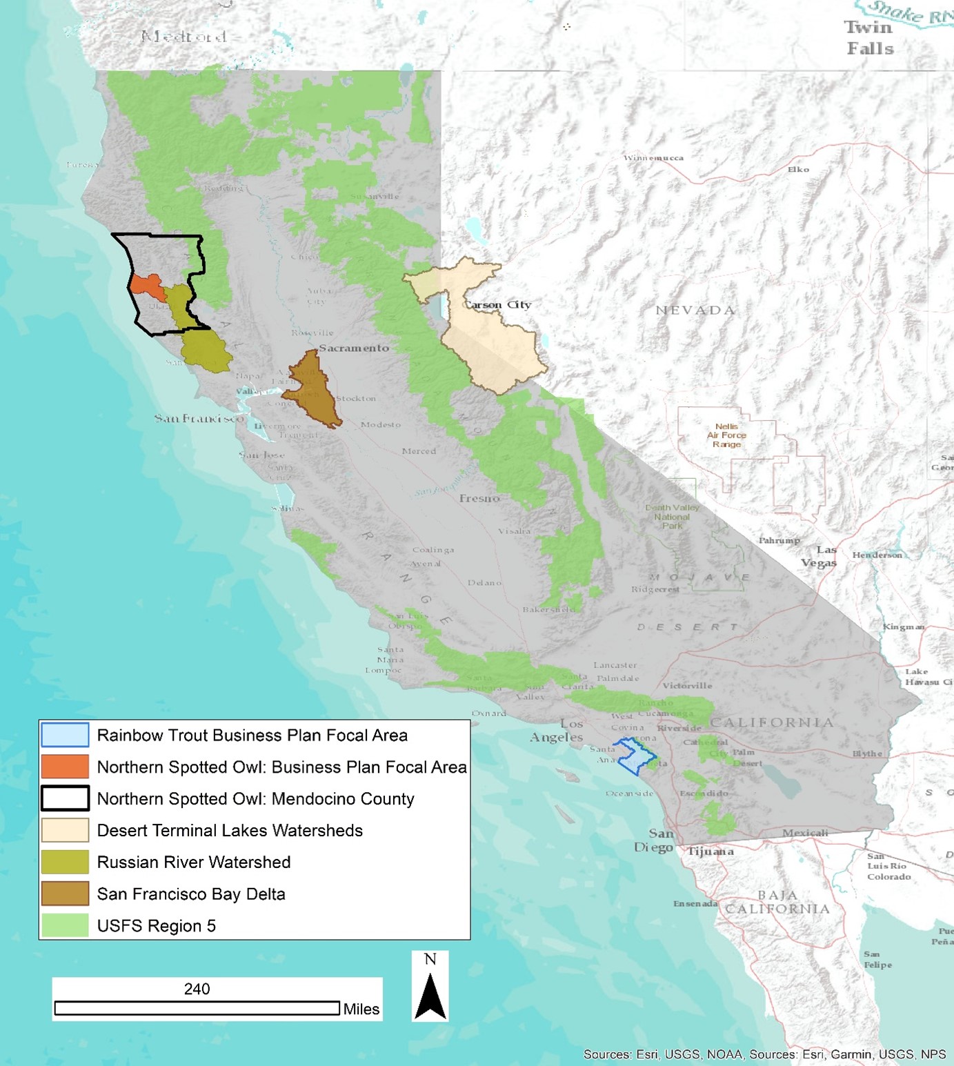 Map of Priority Project Areas