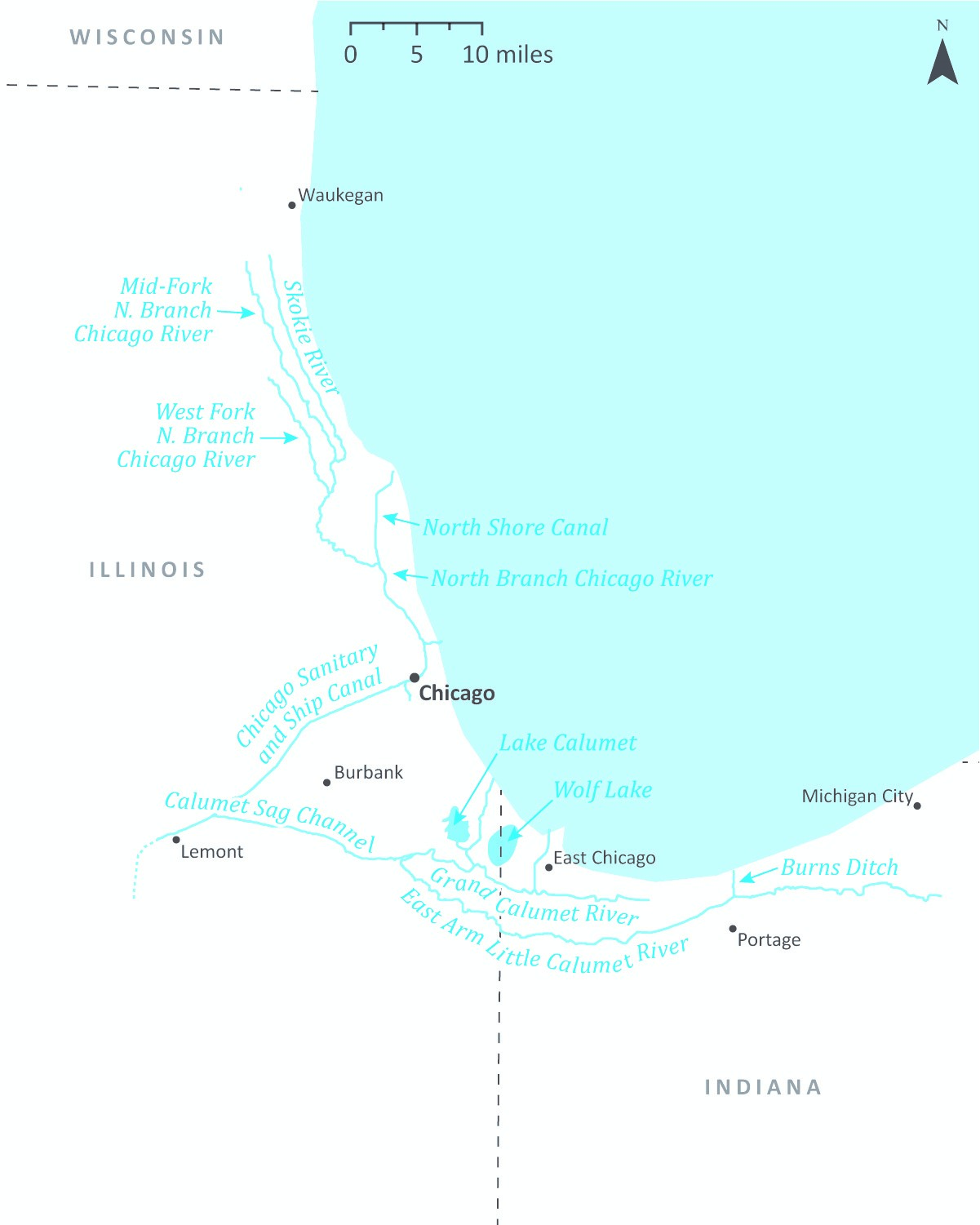 Geographic Focus for the Chi-Cal Rivers Fund