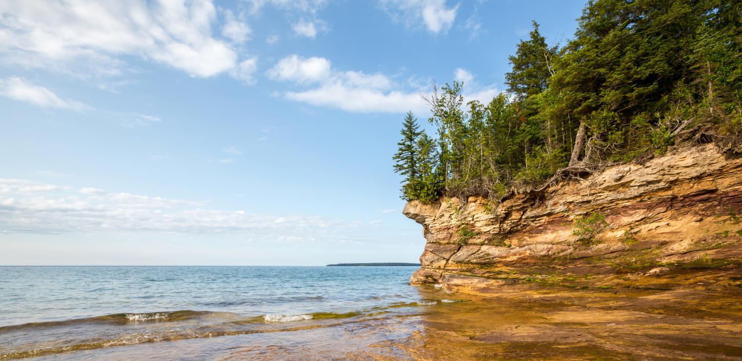 Lake Superior shoreline