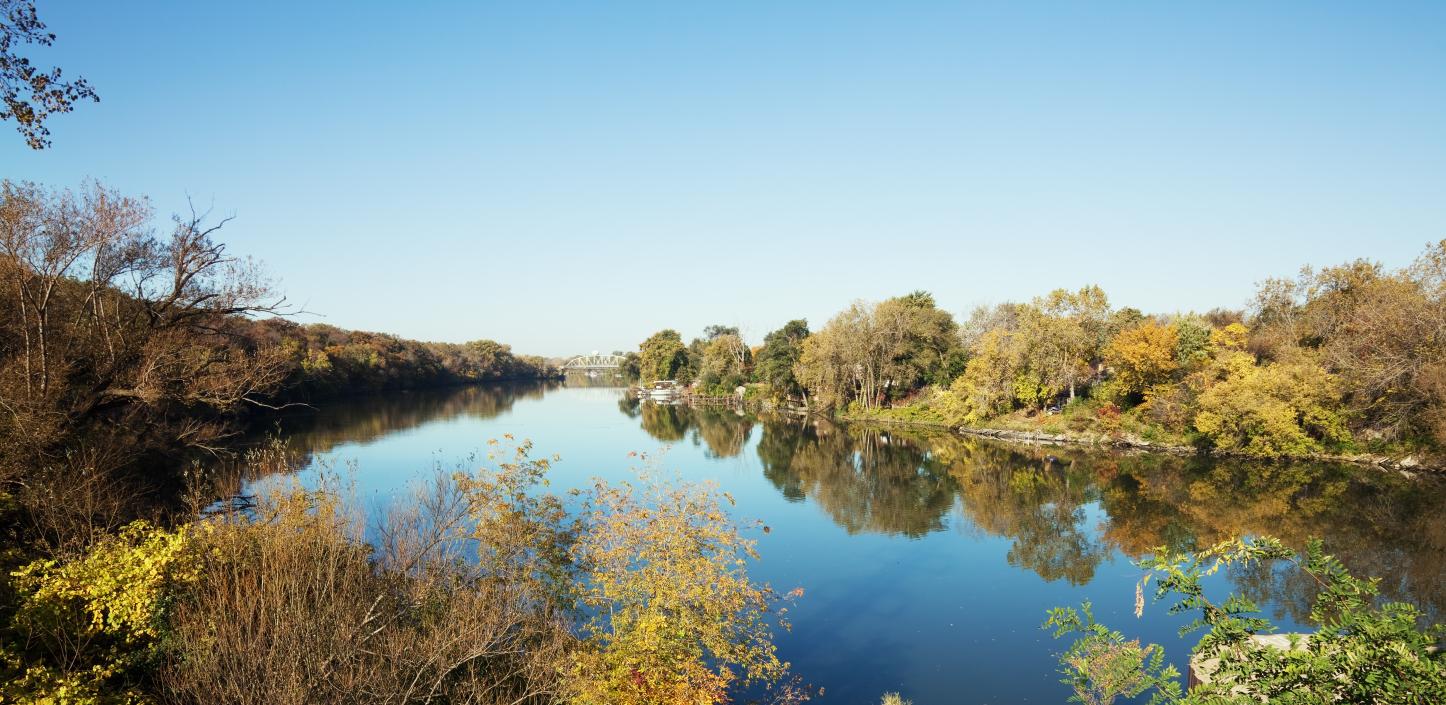 Calumet River in Chicago