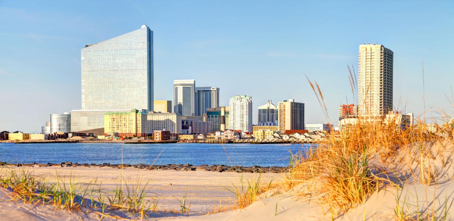 Atlantic City, New Jersey coastline