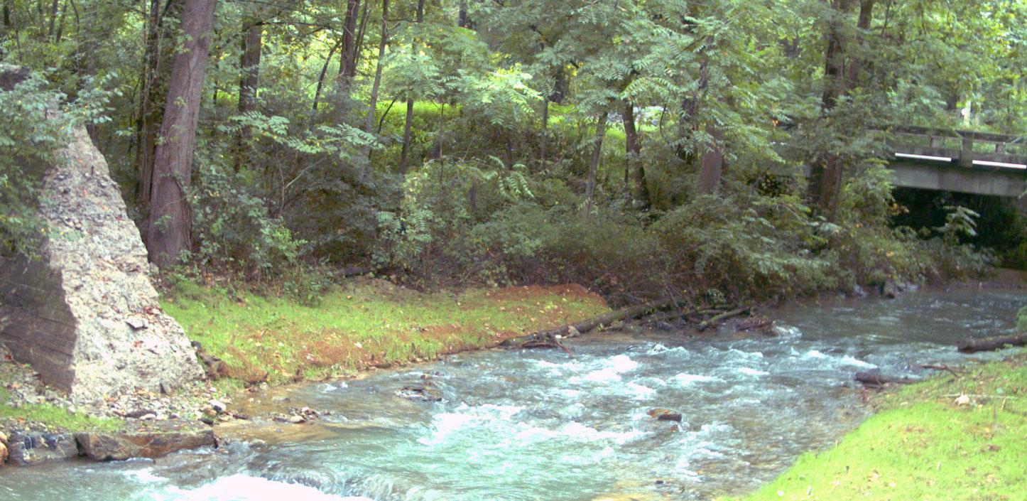Mossy Creek after dam removed