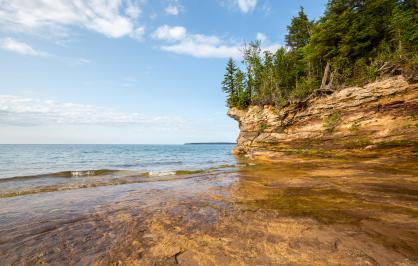 Lake Superior shoreline