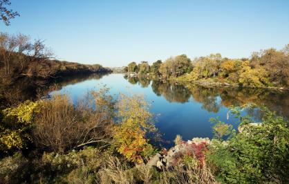 Calumet River in Chicago