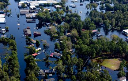 Flooding caused by Hurricane Florence