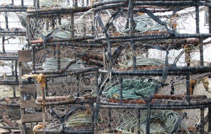 Fishing gear in Astoria