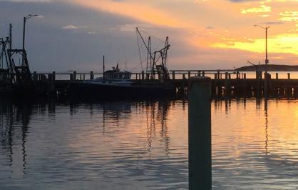 Fishing boats in Wellfleet, Massachusetts