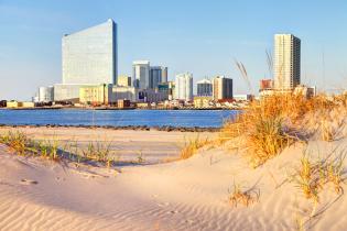 Atlantic City, New Jersey coastline