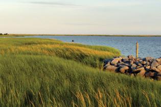 Barrier island in North Carolina